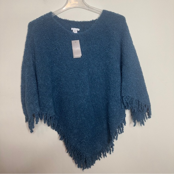 J. Jill Knit Poncho - Picture 1 of 3